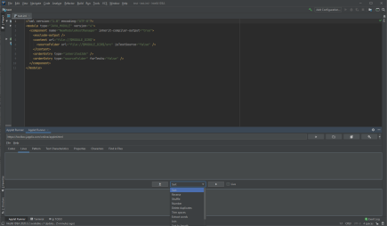 Applet Runner in IntelliJ IDEA screenshot