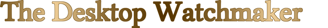 The Desktop Watchmaker logo