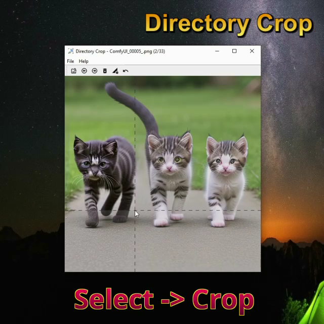 Screenshot of Directory Crop