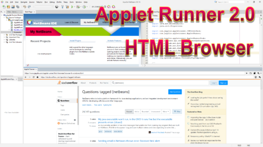 Stackoverflow website inside NetBeans