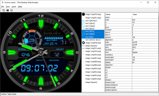 Screenshot of The Desktop Watchmaker