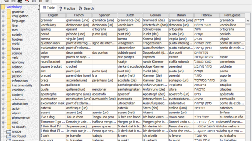 Screenshot of JLearnIt