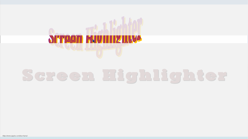 Screen Highlighter more obfuscation