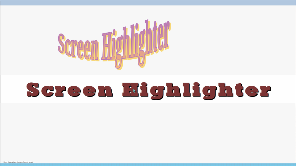 Screen Highlighter screenshot
